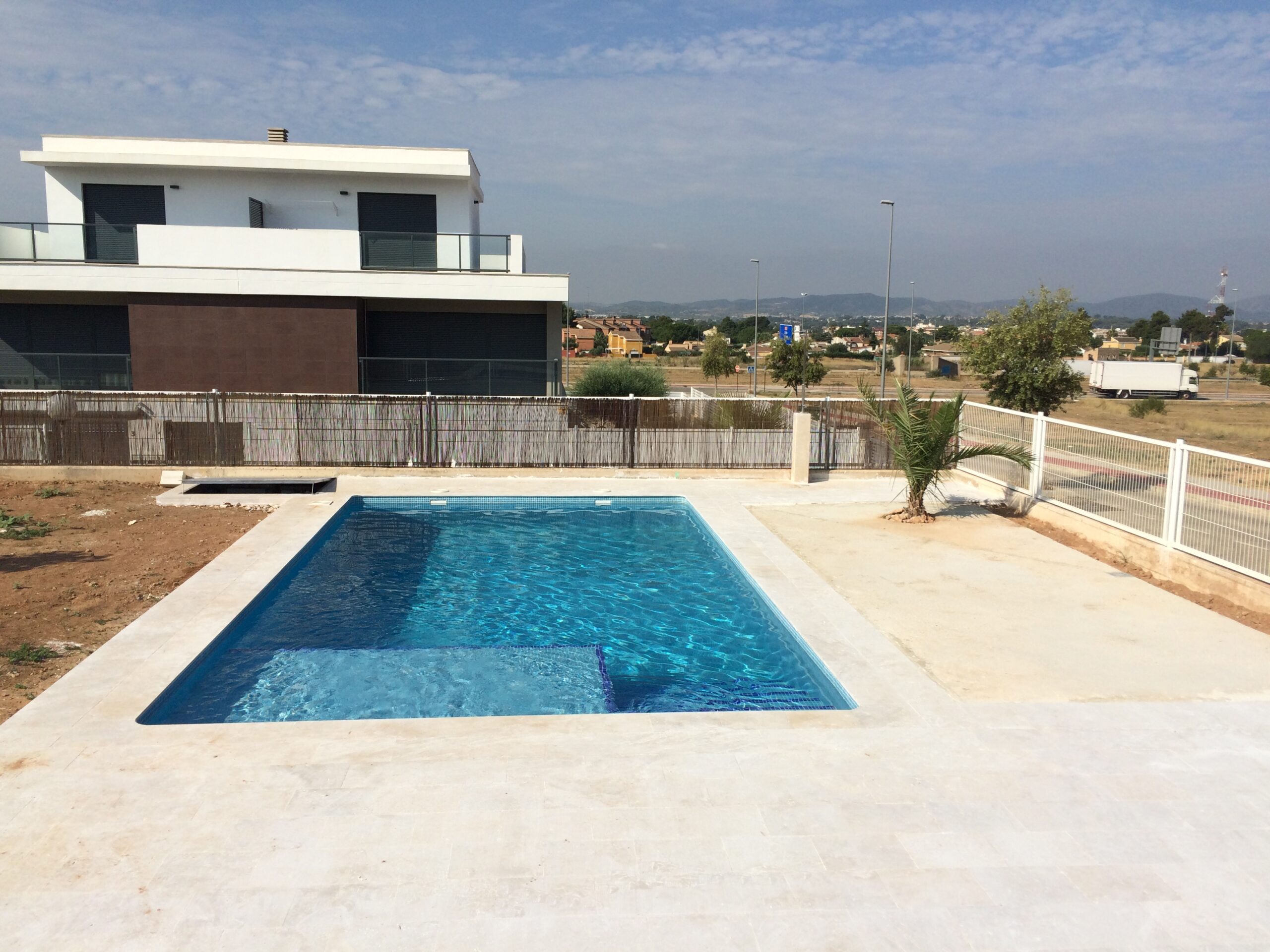 piscina con esquimers